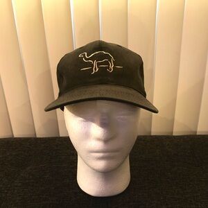 Vintage 90s Camel Cigarettes Tobacco Snapback Hat Black & White